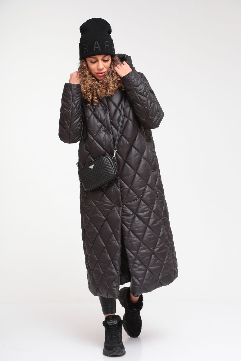 Женское пальто DOGGI 8020 черный