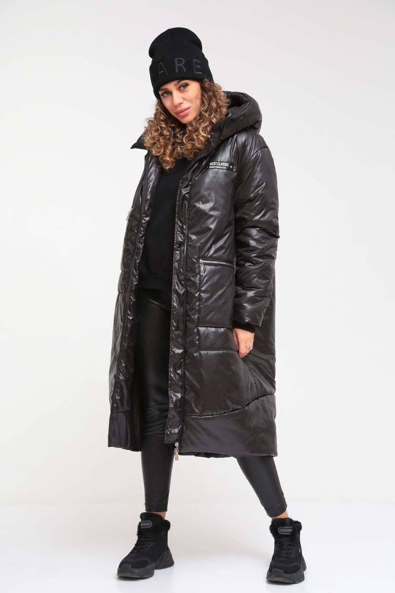 Женское пальто DOGGI 8283 черный