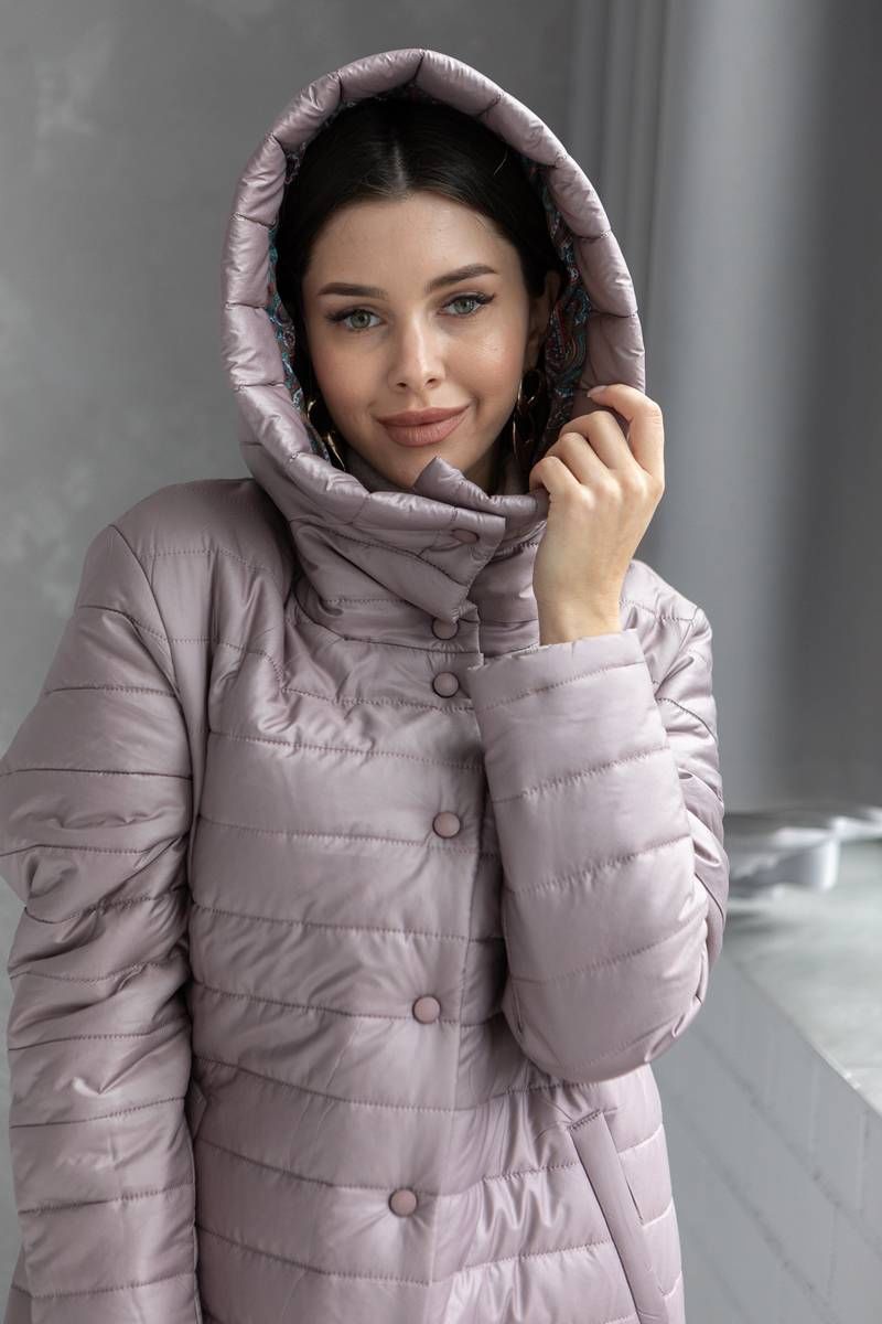 Женское пальто Ivera 7005-1 какао
