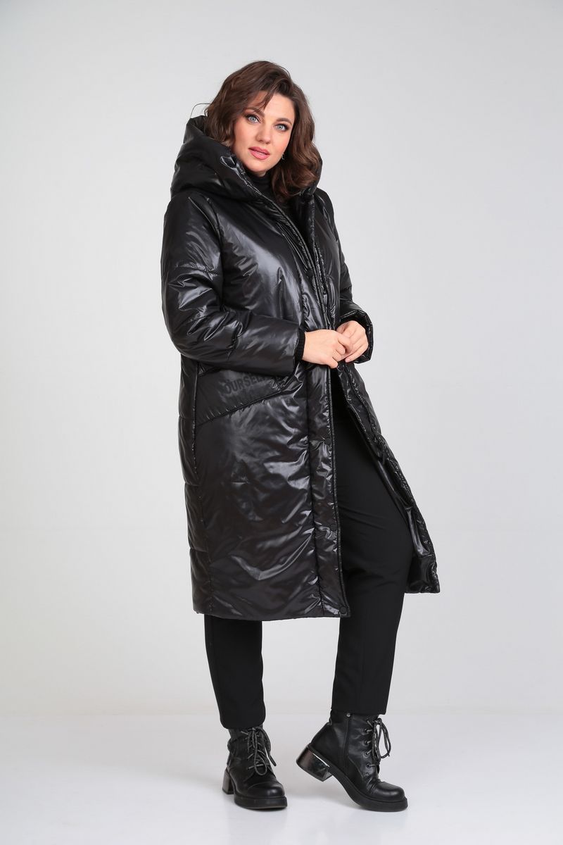 Женское пальто Диомант 1602 черный