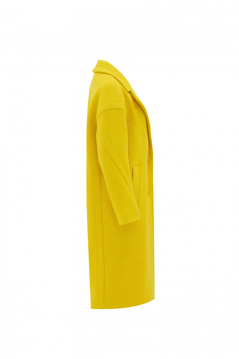Женское пальто Elema 1-12048-2-164 жёлтый