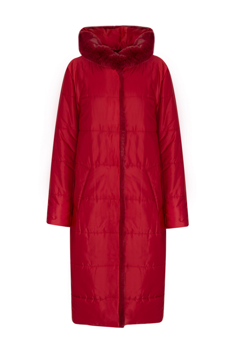 Пальто Elema 5S-10318-1-170 красный