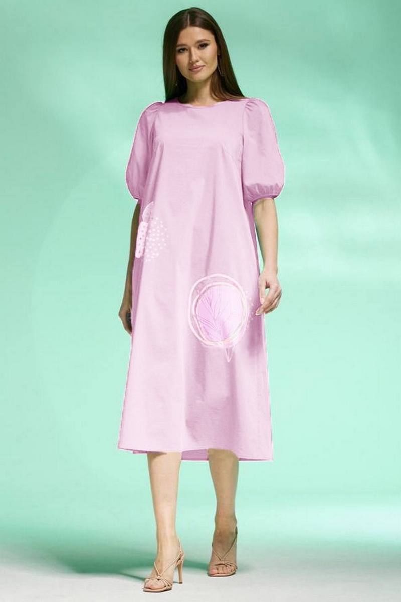 Платья Faufilure С1432 бледно-розовый