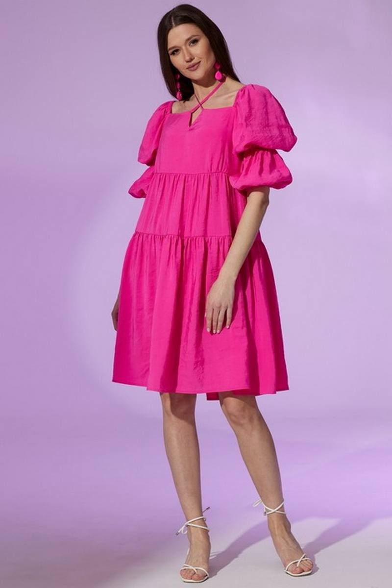 Платья Faufilure С1461 розовый