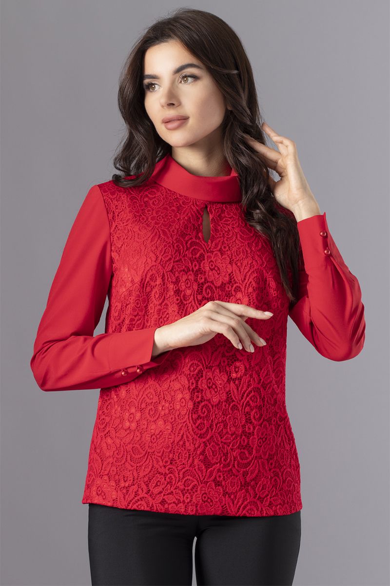 Блузы VIZAVI 615 красный