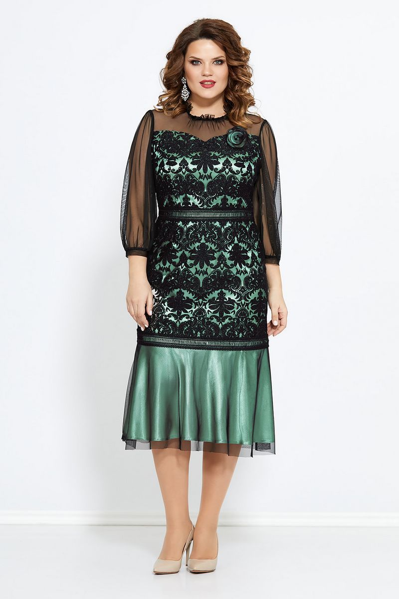 Платья Mira Fashion 4767-2 зеленый