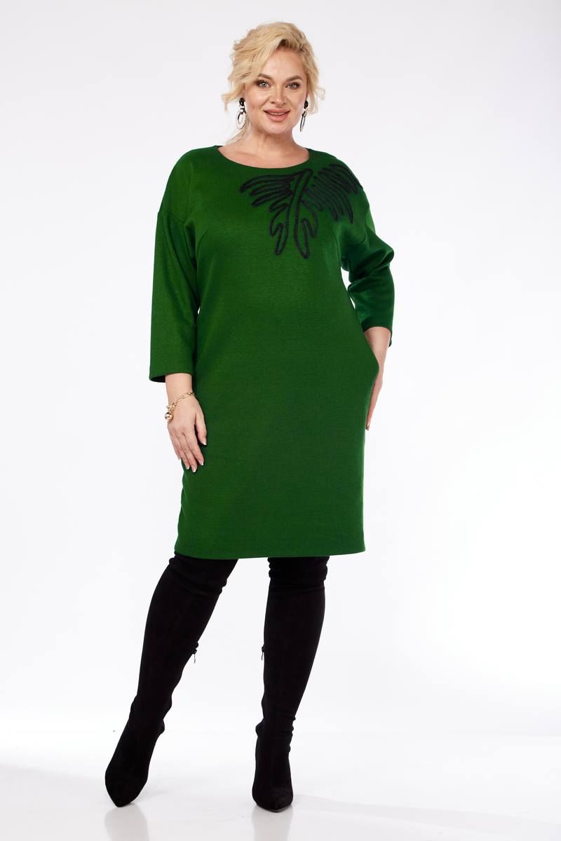 Платья SVT-fashion 587 зеленый