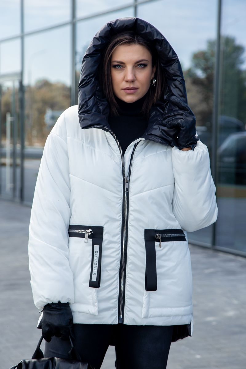 Куртки Lady Secret 7289/1 белый+черный
