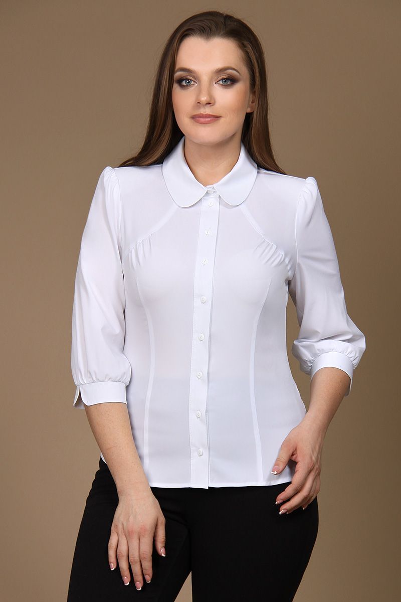 Блузы MIRSINA FASHION 1061 белый