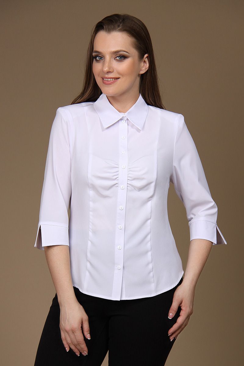 Блузы MIRSINA FASHION 1255 белый