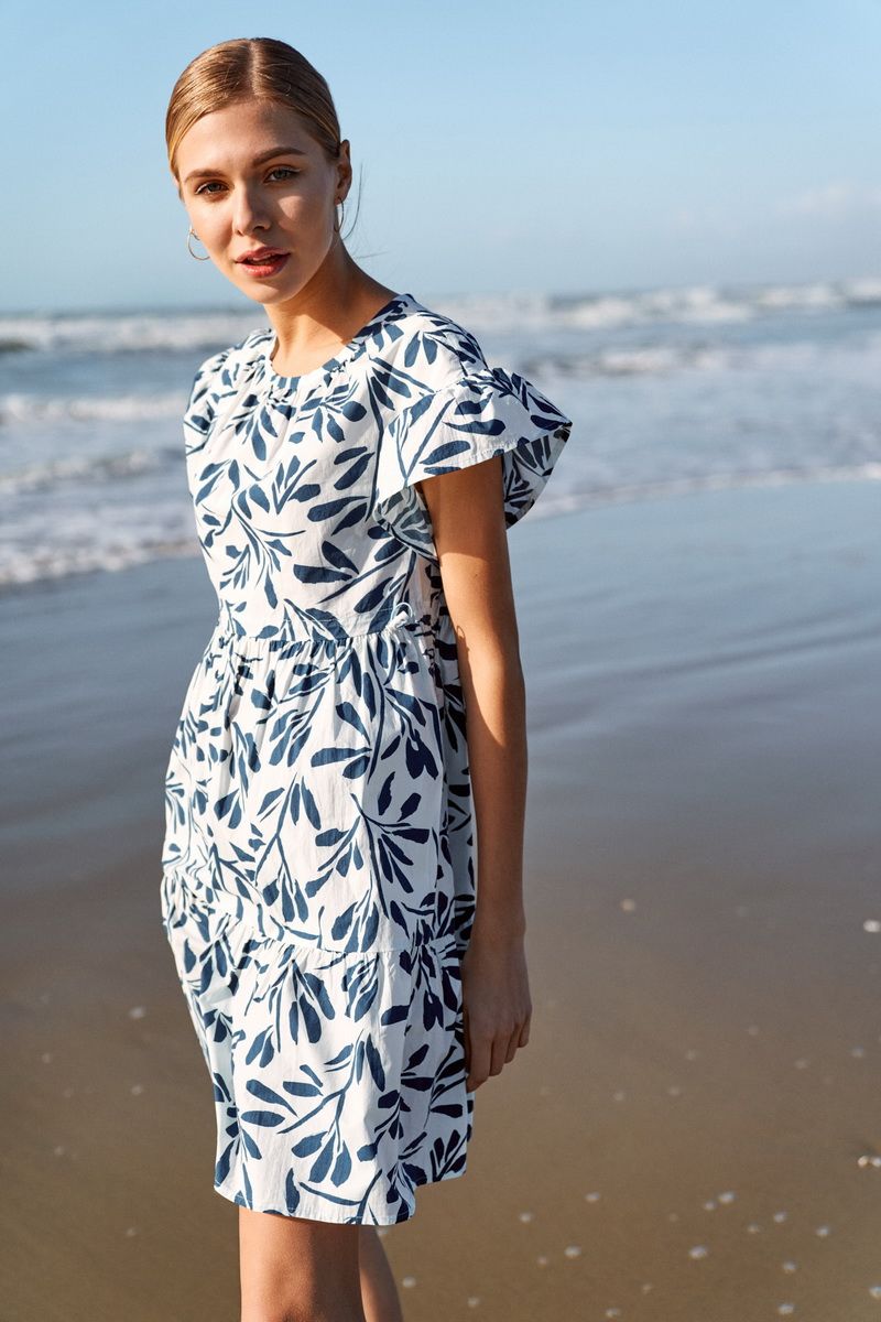 Хлопковое платье Colors of PAPAYA