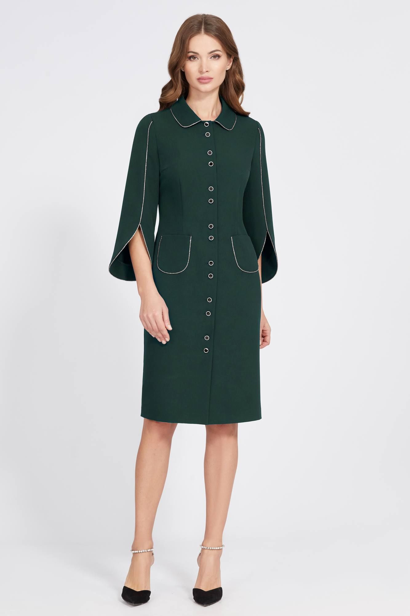 Платья Bazalini 4846 зеленый
