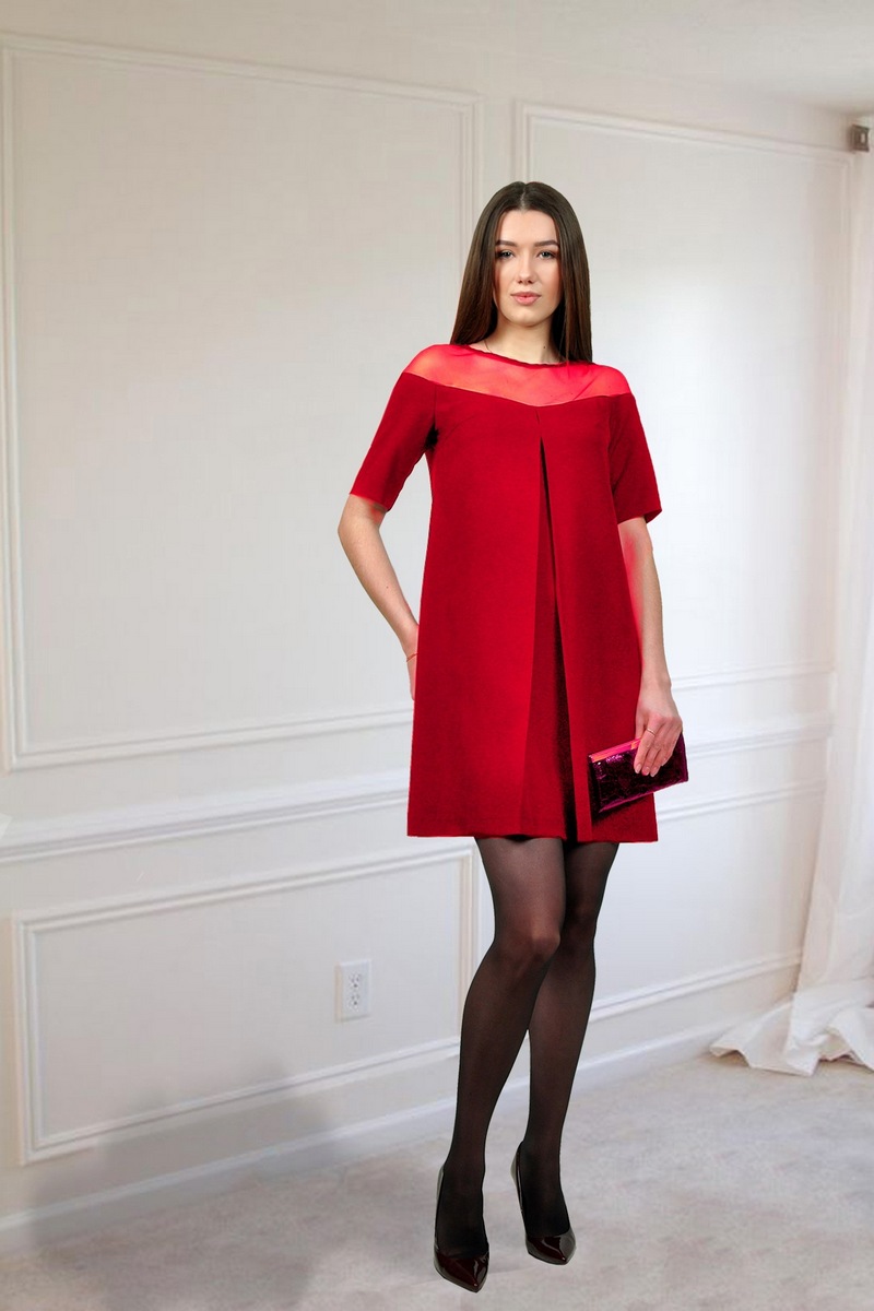 Платья Talia fashion Пл-080 красный