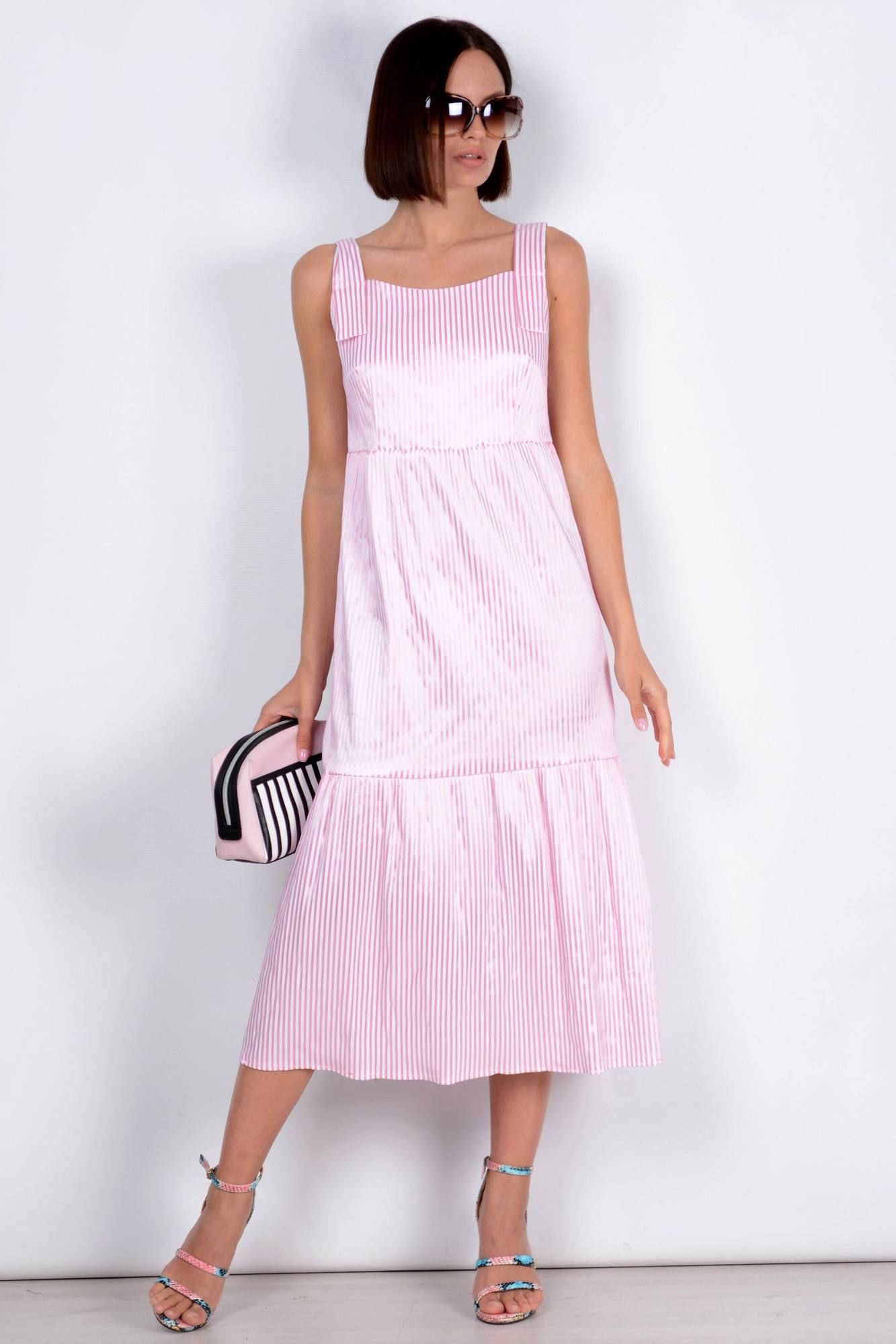 Платья Patriciа NY15339 белый,розовый