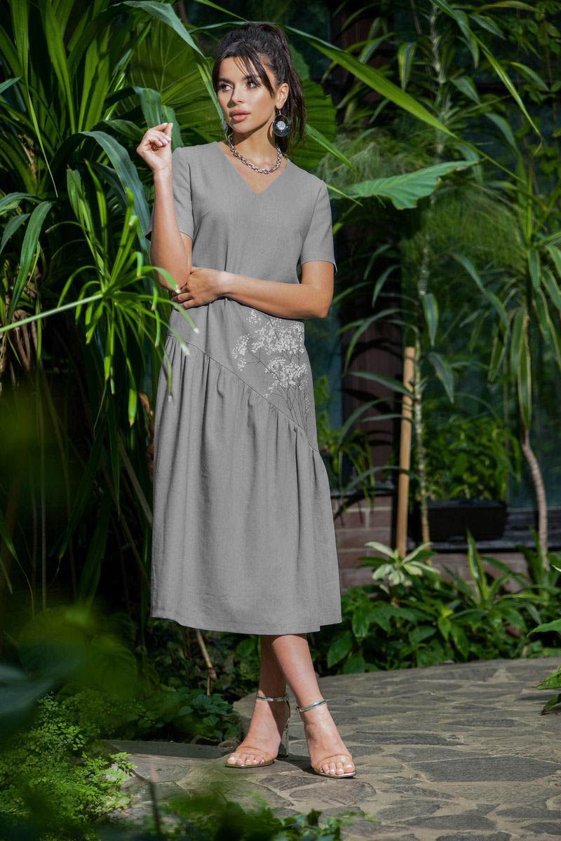 Платья Galean Style 854.1 серый