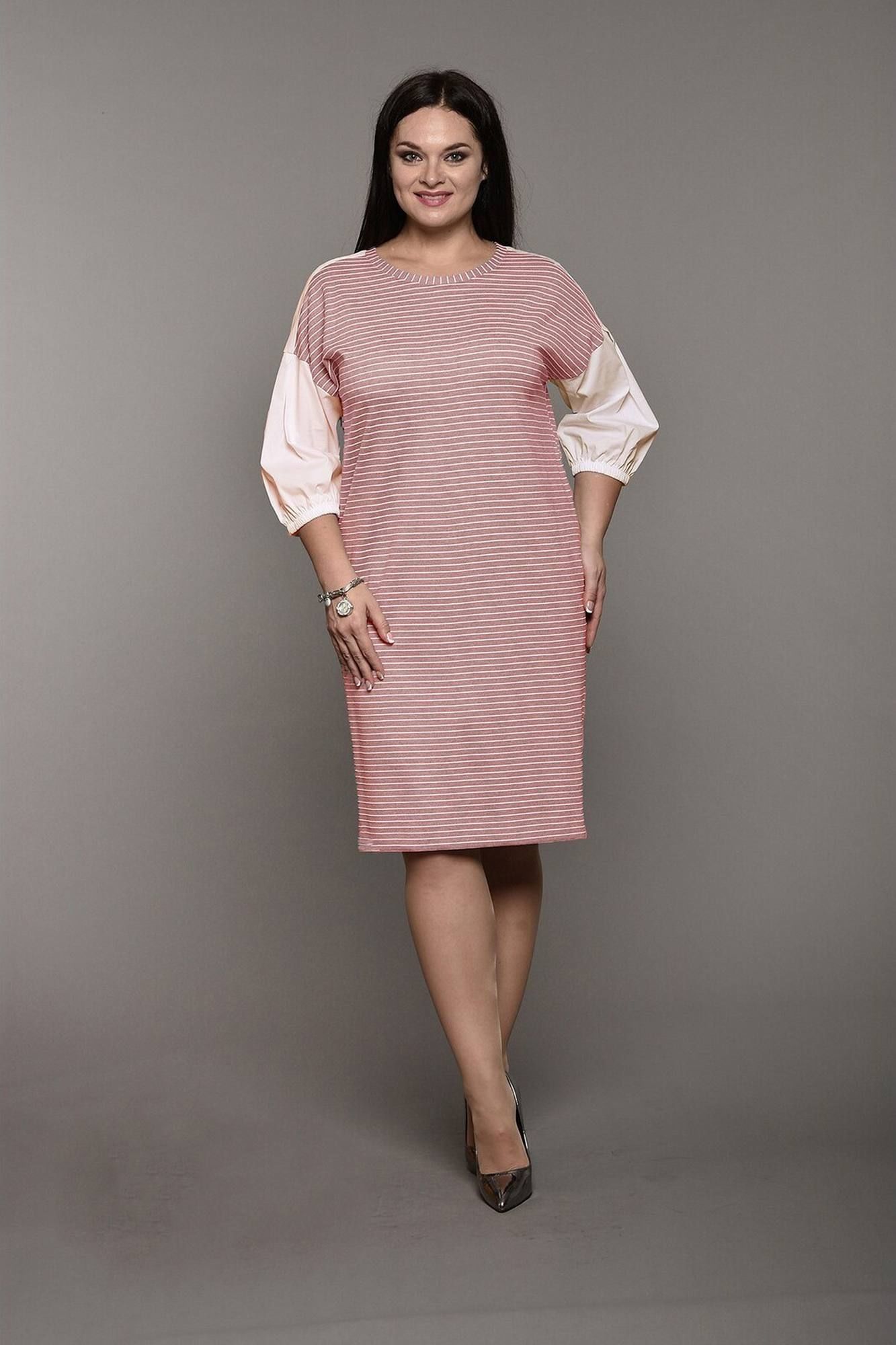 Платья Lady Style Classic 1571/1 розовый_персик