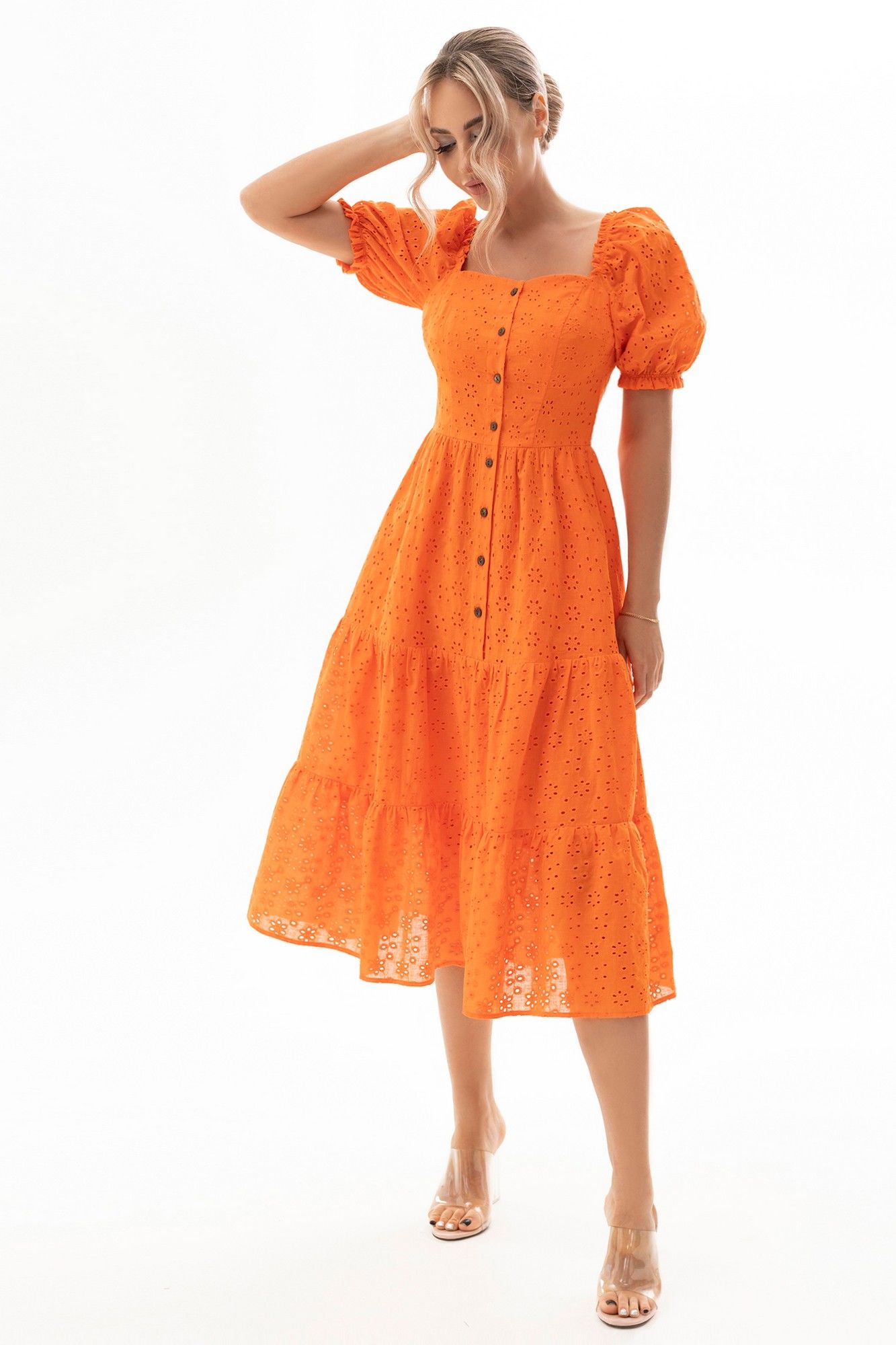 Платья и сарафаны Golden Valley 4720-1 оранжевый
