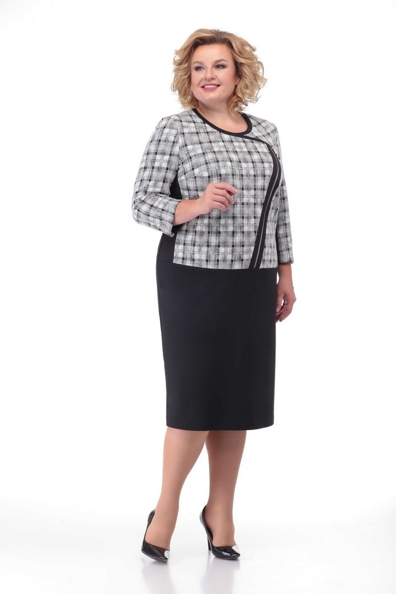 Трикотажное платье Орхидея