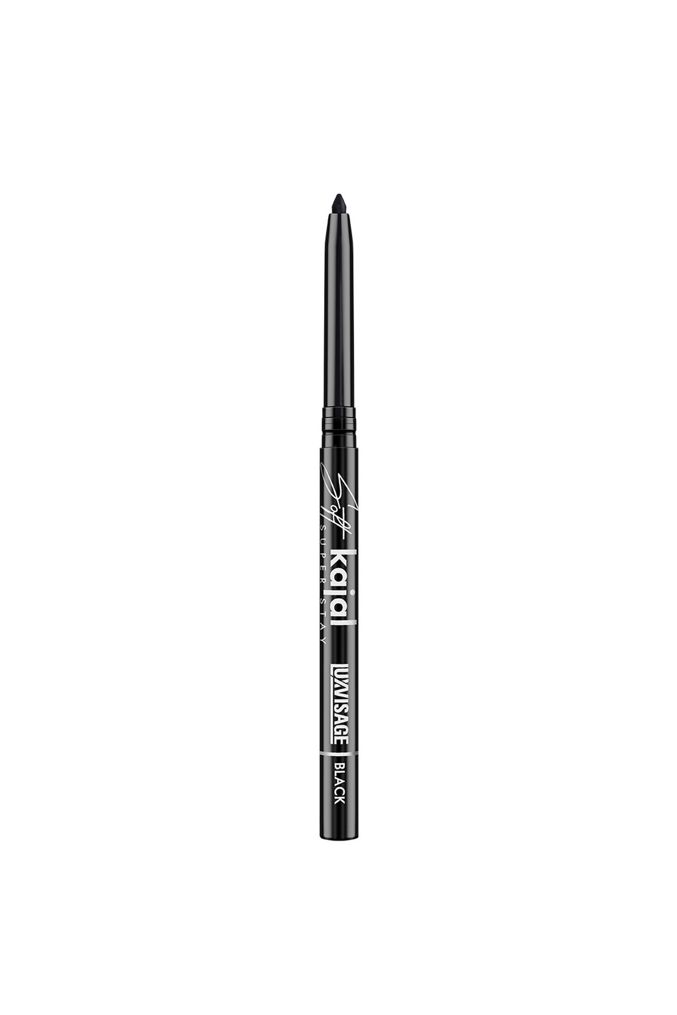 Карандаши для глаз и подводки LUXVISAGE Soft_kajal_super_stay black