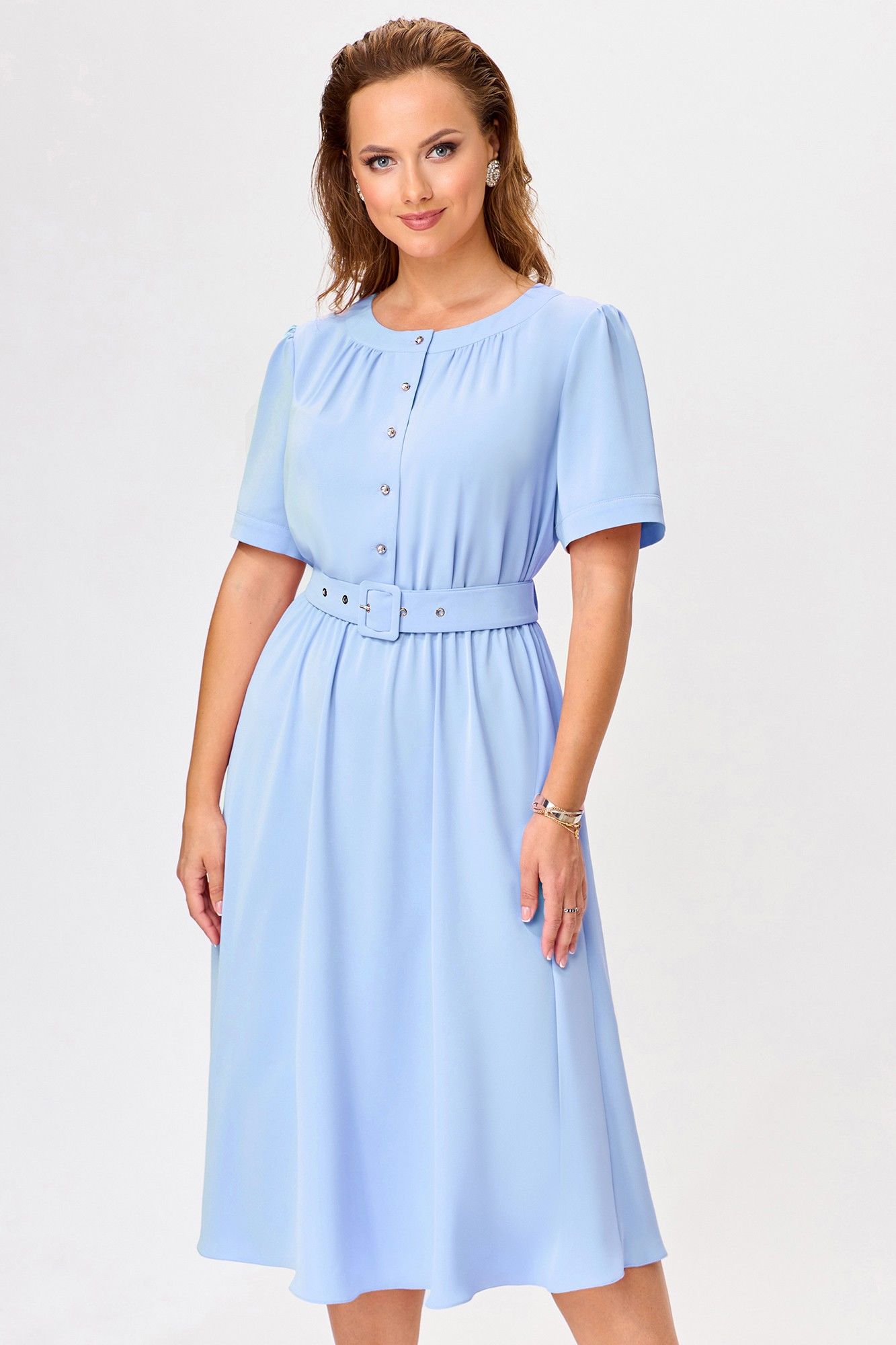 Платья Bazalini 4953 голубой