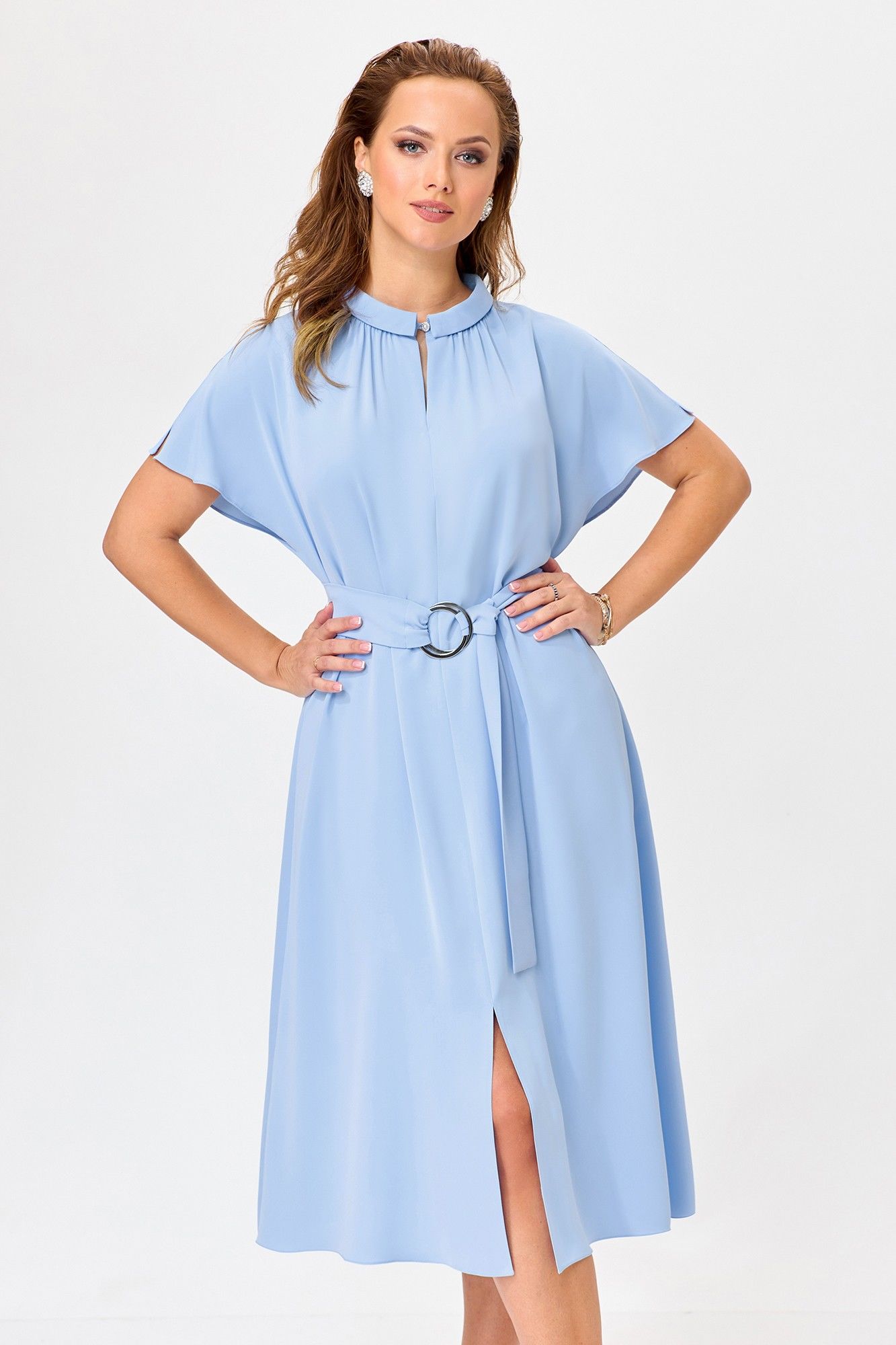 Платья Bazalini 4954 голубой