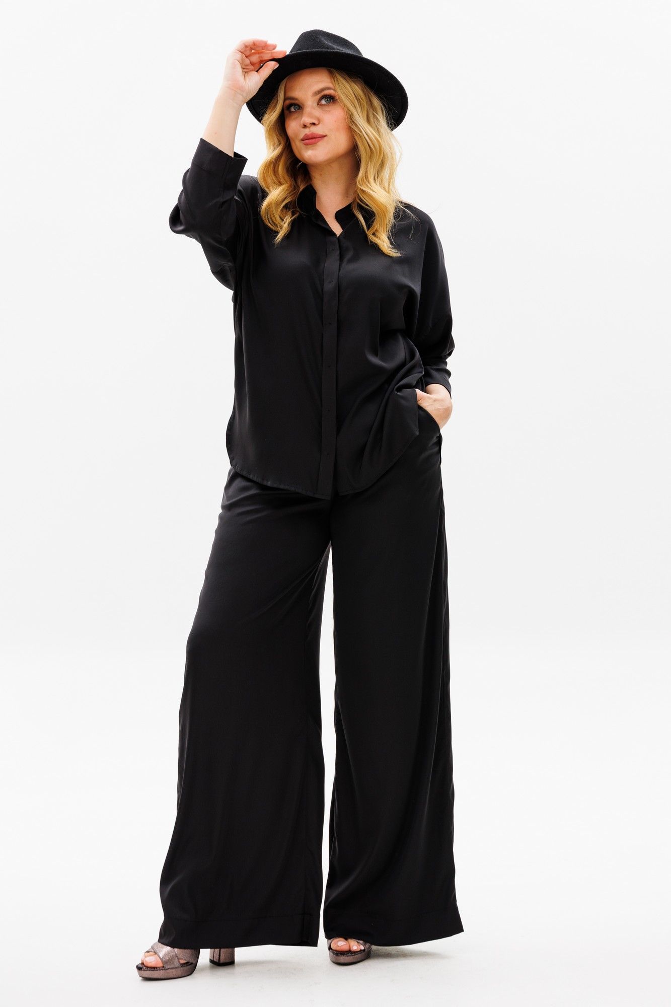 Комплекты брючные Michel chic 1373 черный