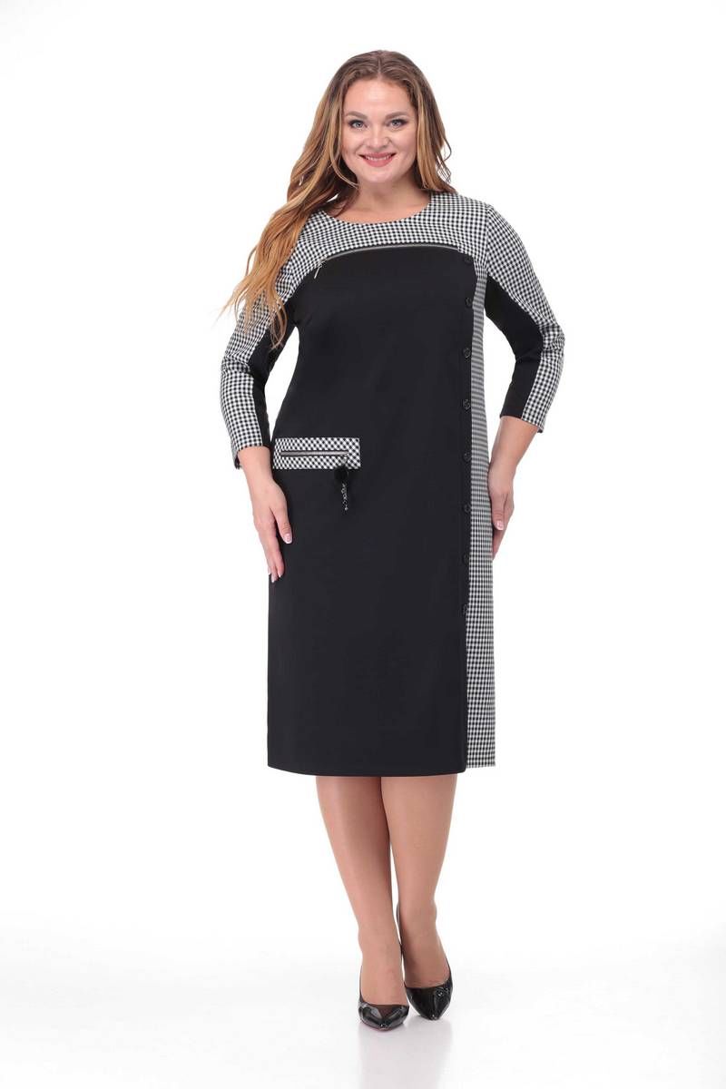 Трикотажное платье Орхидея