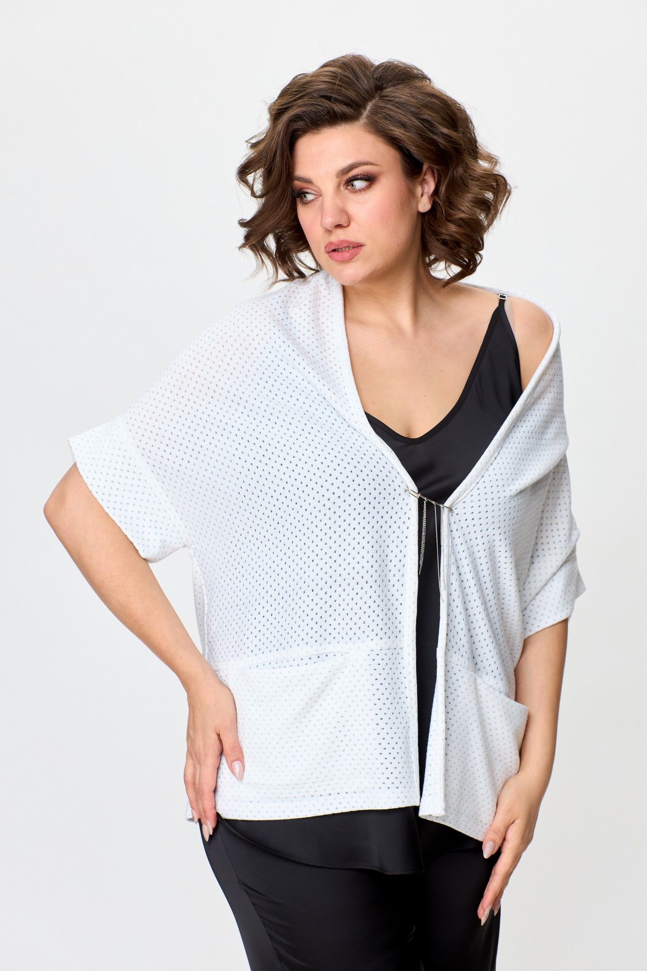 Кардиганы Avenue Fashion 0328 белый