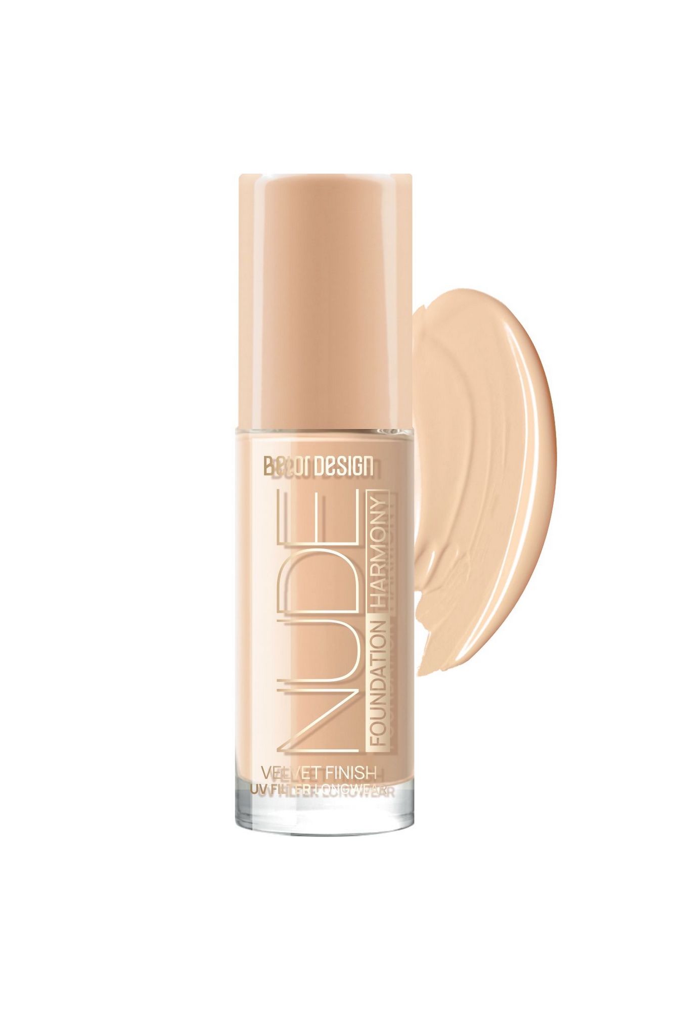 Тональные средства Belor Design Nude Harmony foundation тон 201 light beige