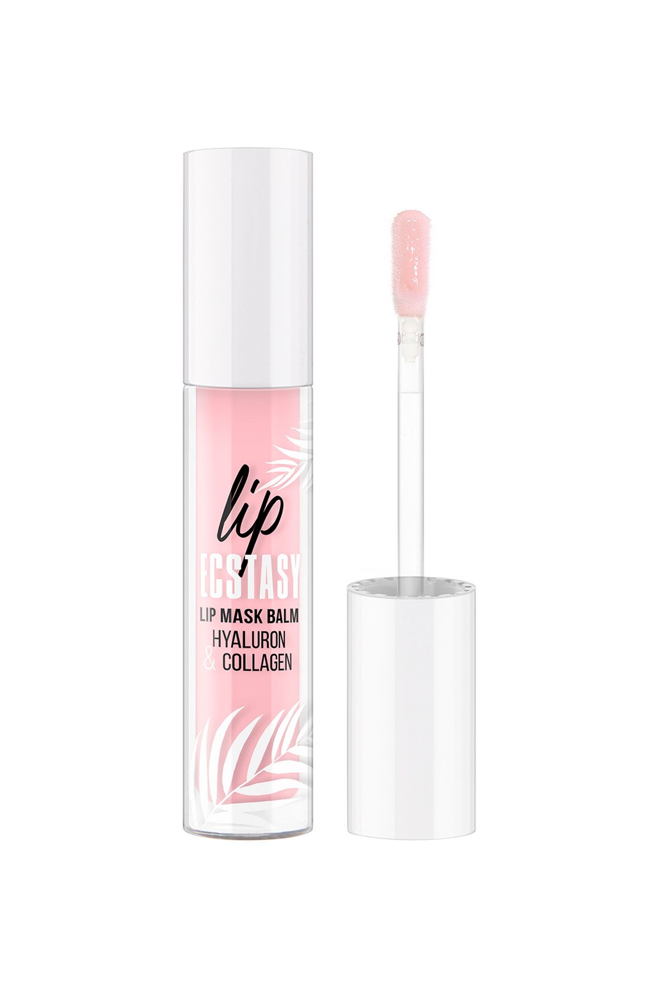Блески и тинты LUXVISAGE LIP ECSTASY HYALURON & COLLAGEN 601 пастельный розовый