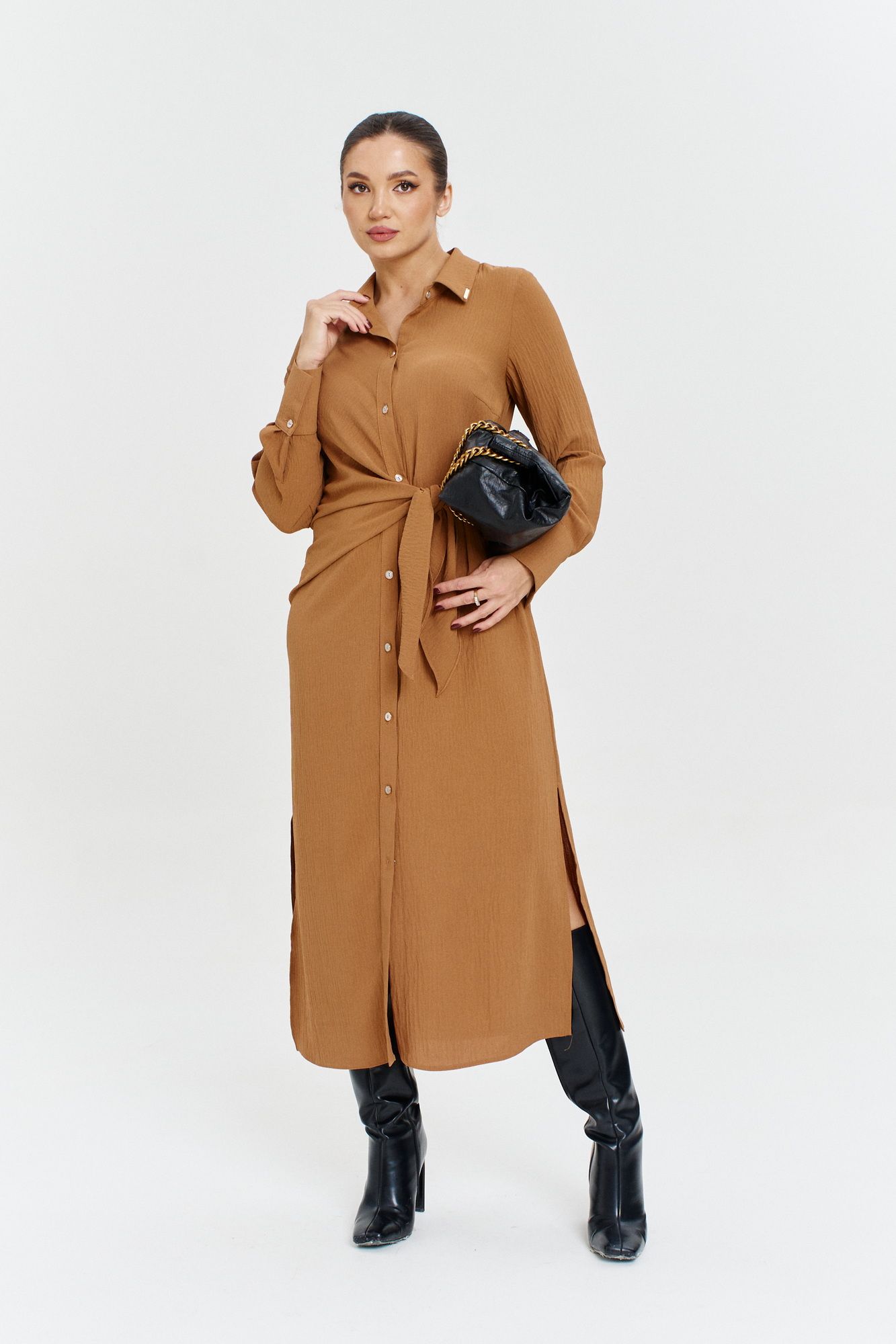 Платья Anastasia 1135 кофе