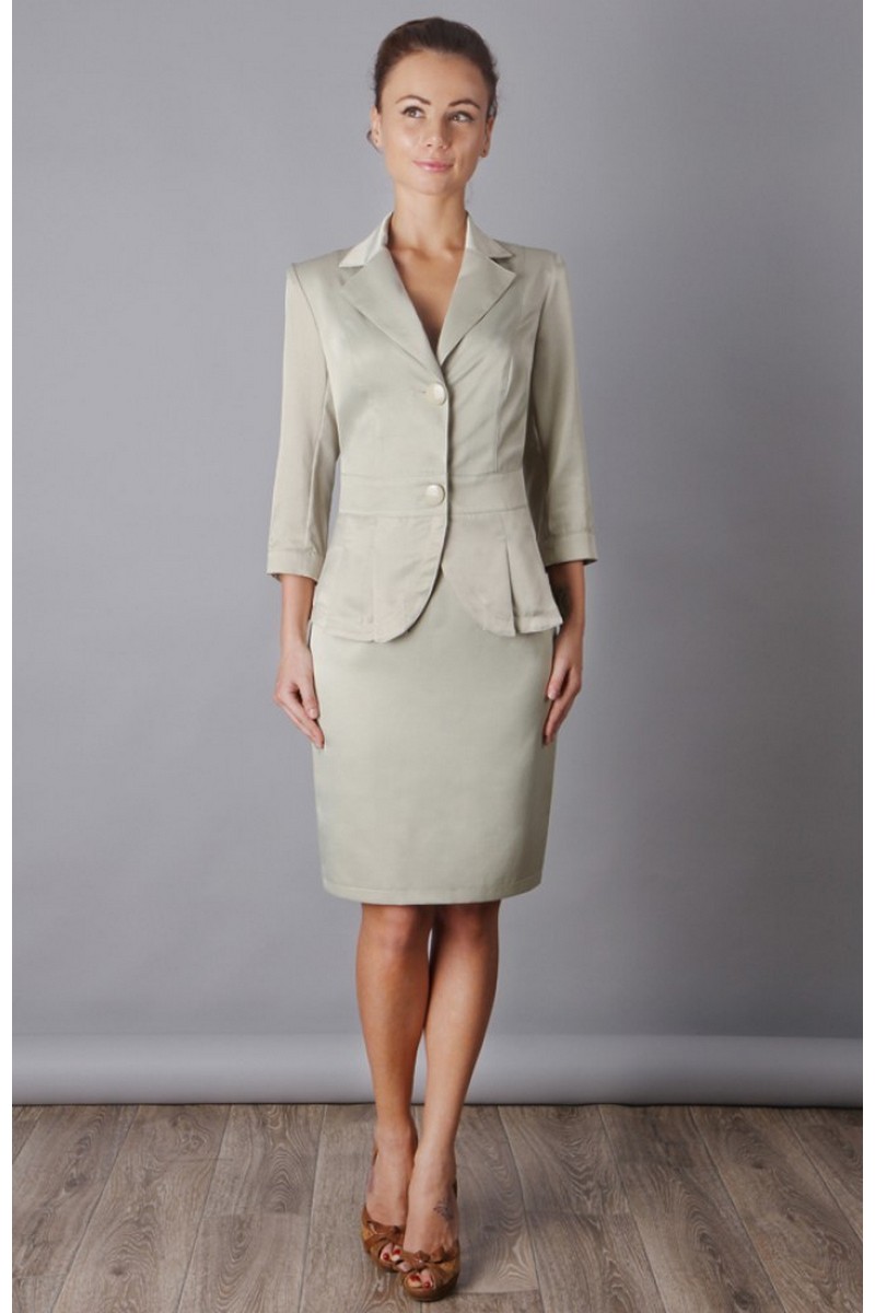 Юбочные костюмы Classic Moda 232 оливка