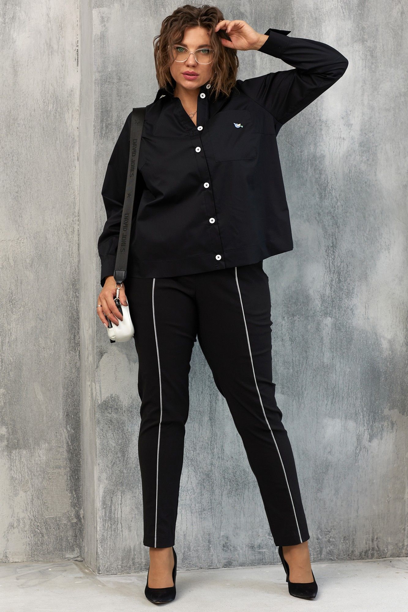 Блузы BegiModa 4107 черный