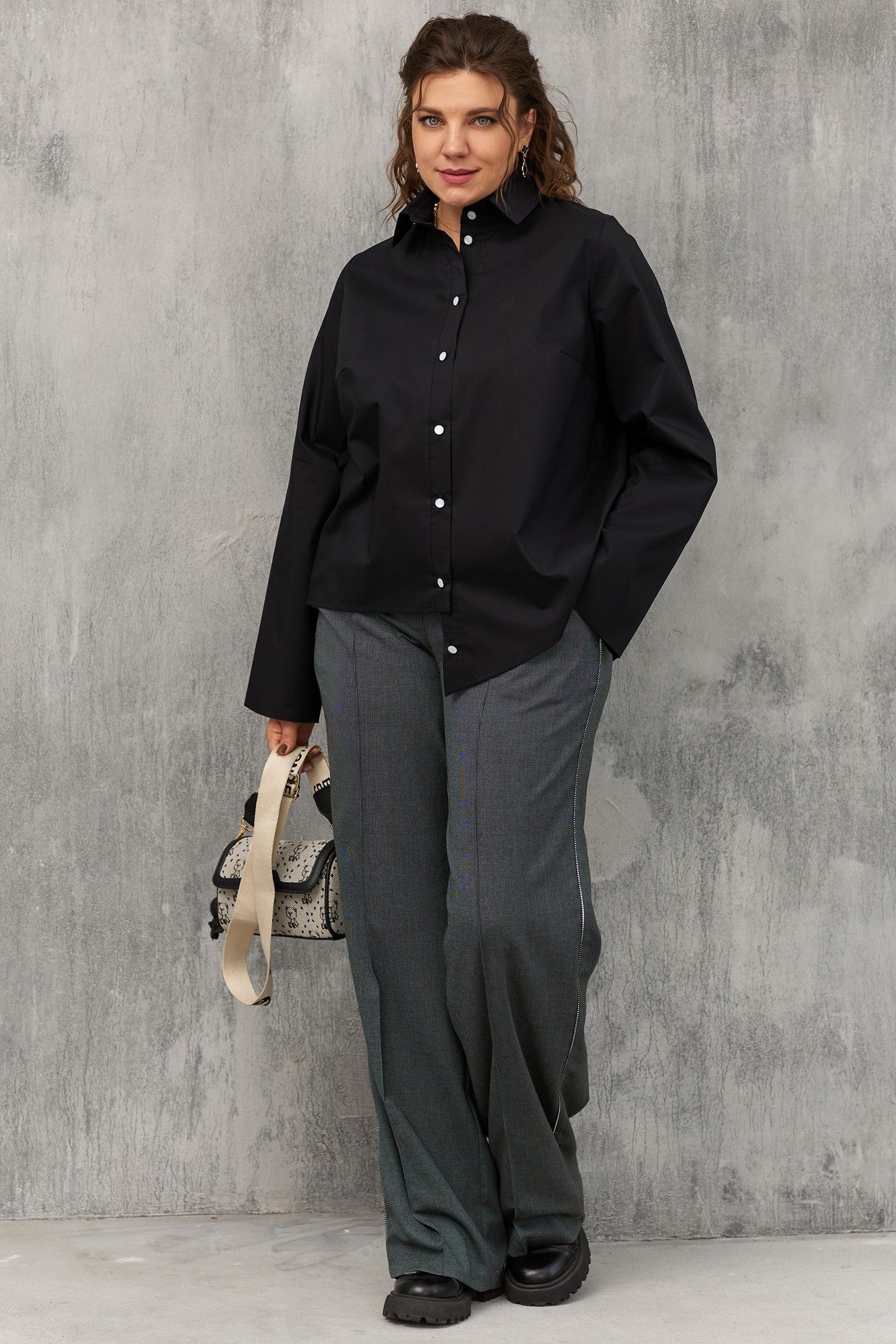 Блузы BegiModa 4108 черный