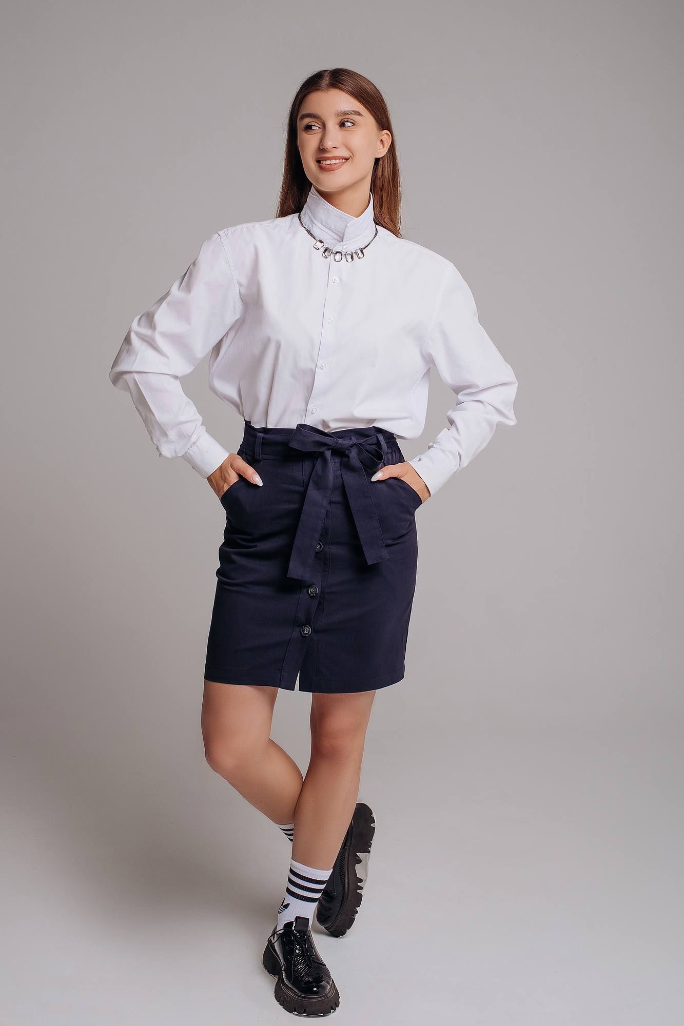 Юбки Legend Style S-019 темно-синий