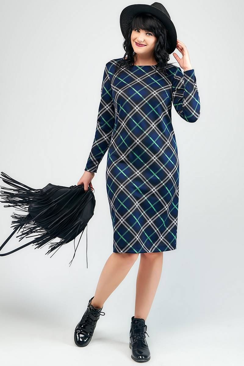 Трикотажное платье La rouge