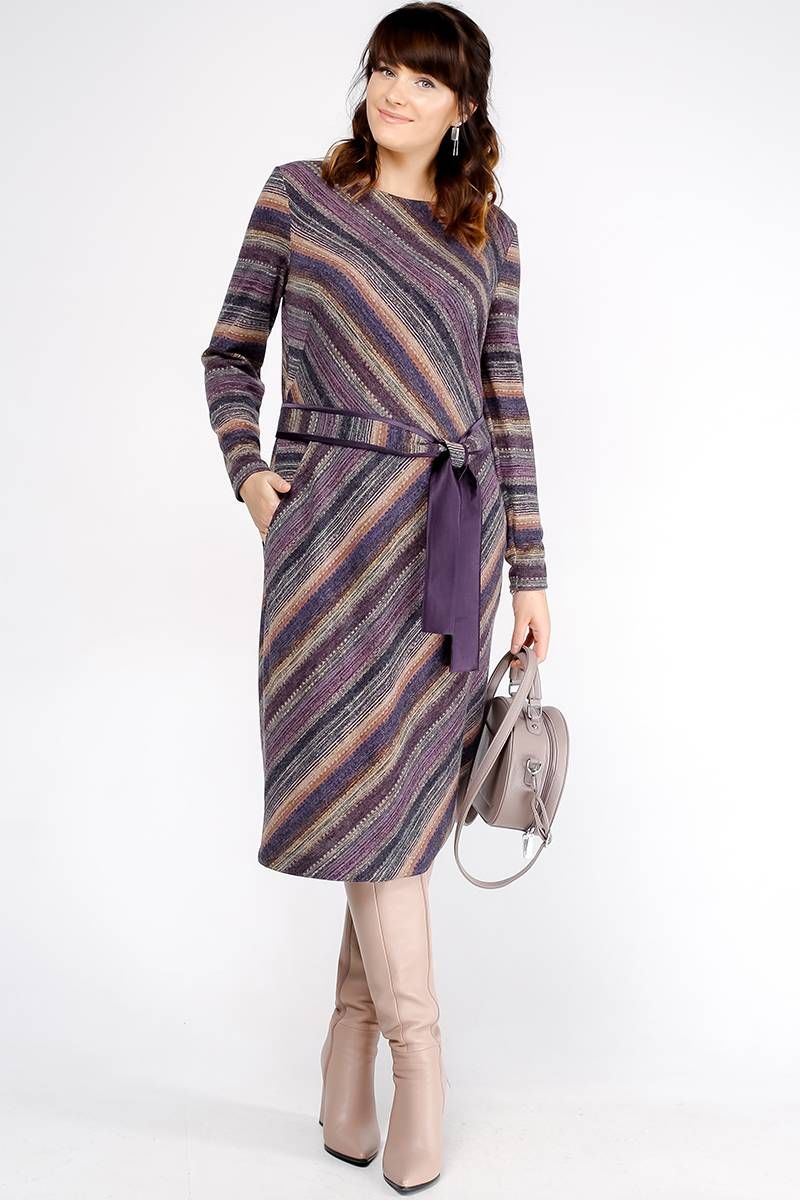 Трикотажное платье La rouge