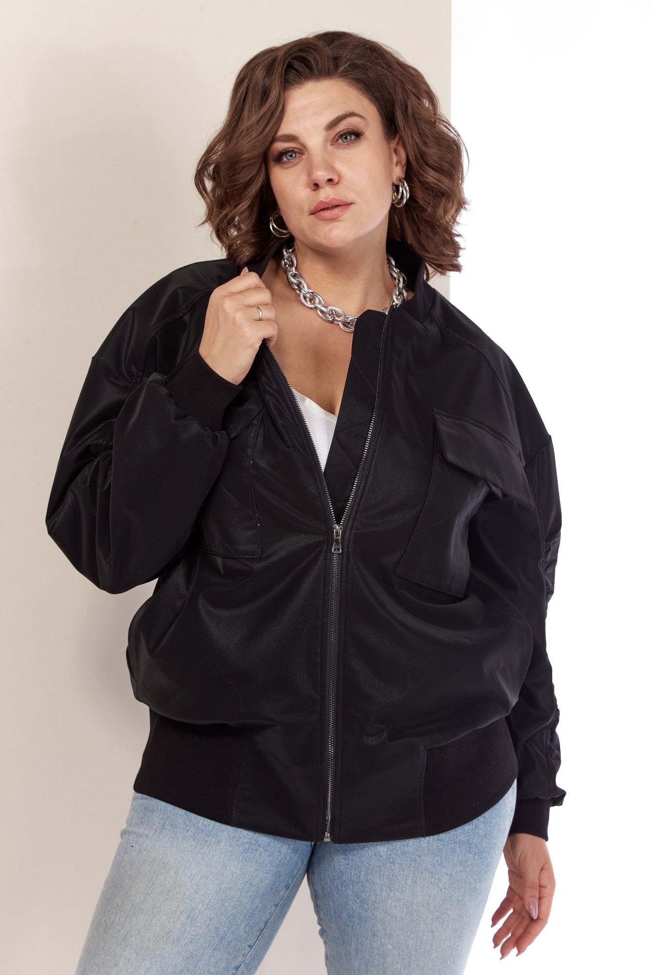 Куртки AVA fashion М-078 черный