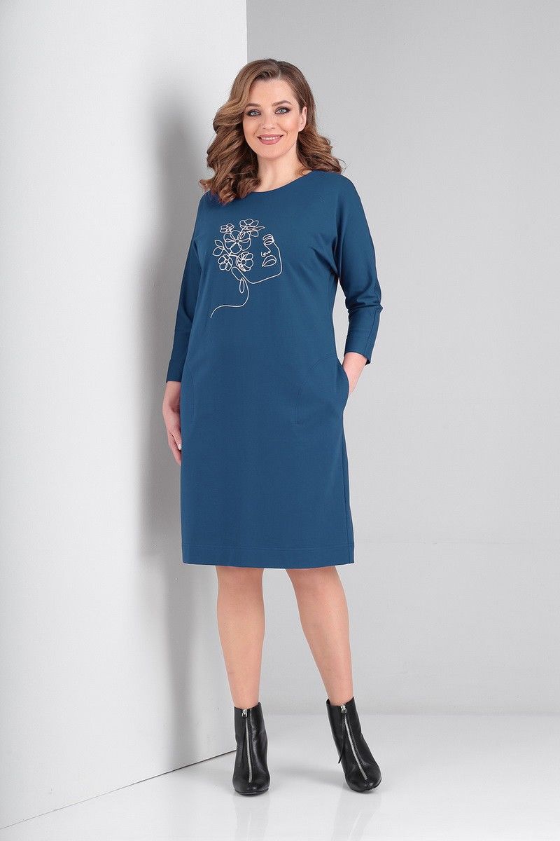 Хлопковое платье Ксения Стиль