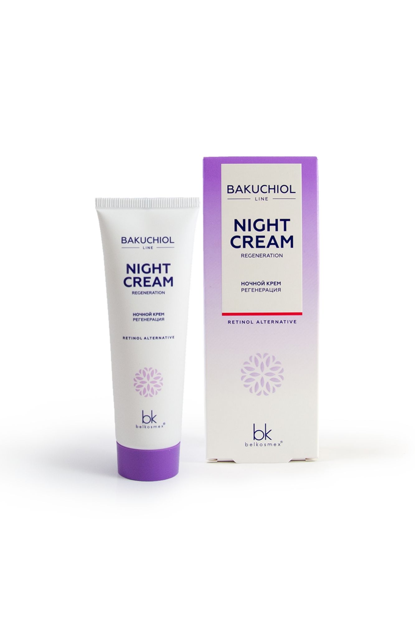 Кремы для лица Belkosmex BAKUCHIOL LINE Ночной крем регенерация