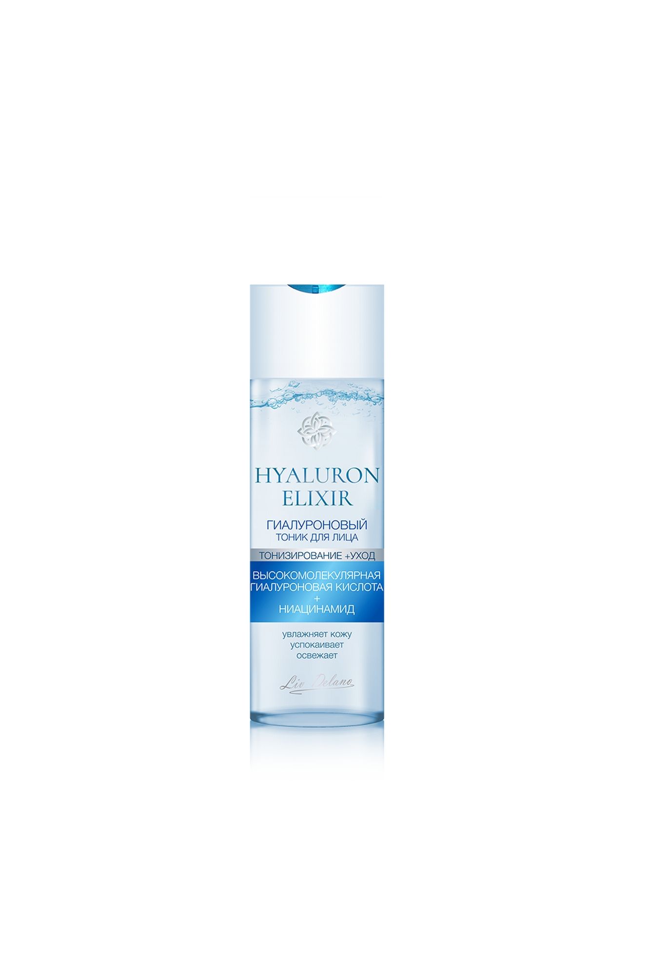 Тоники и лосьоны LIV DELANO Hyaluron Elixir Гиалуроновый тоник для лица