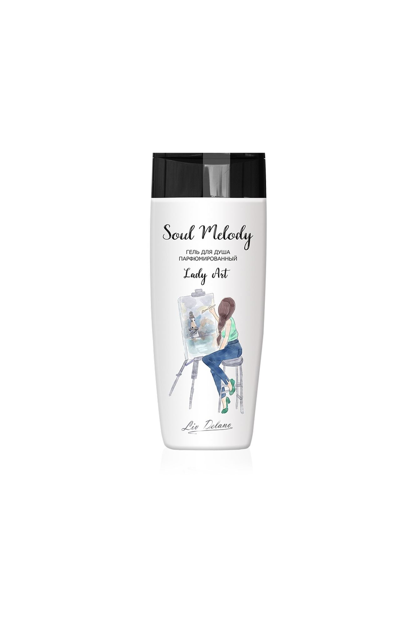 Для душа и ванны LIV DELANO Soul Melody Lady Art Гель для душа парфюмированный
