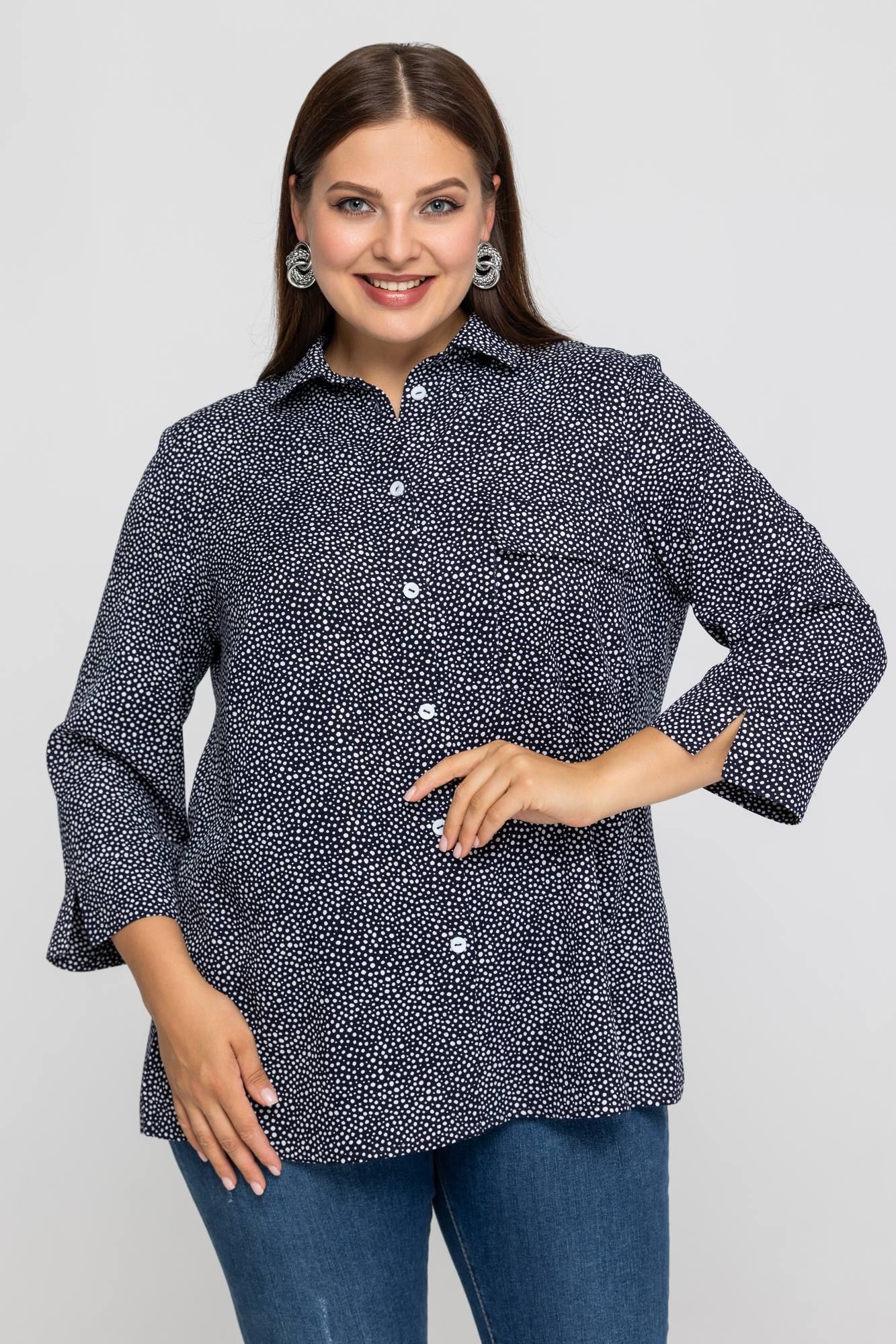 Рубашки Avila 0970 темно-синий