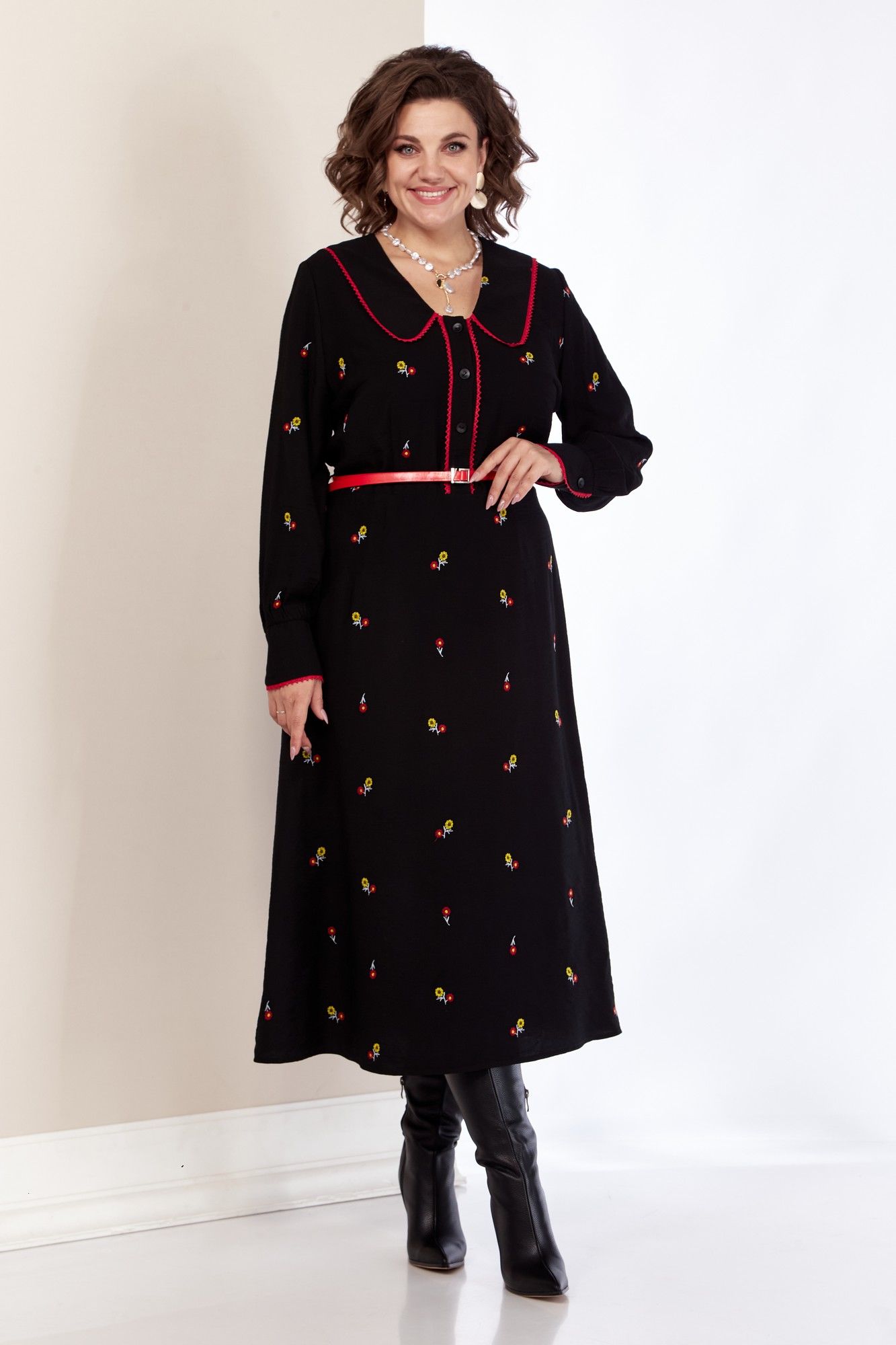 Платья AVA fashion М-082 черный