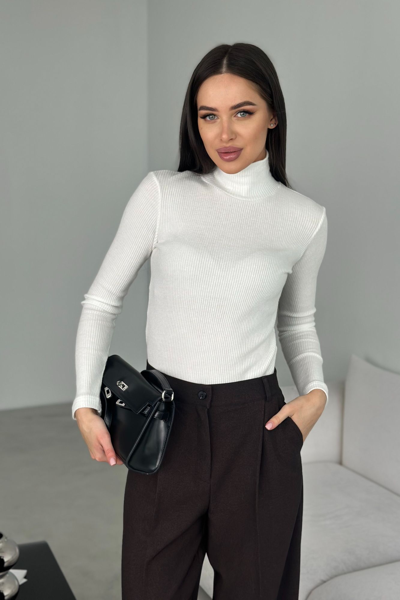 Блузы THE.WOMAN 0245 белый
