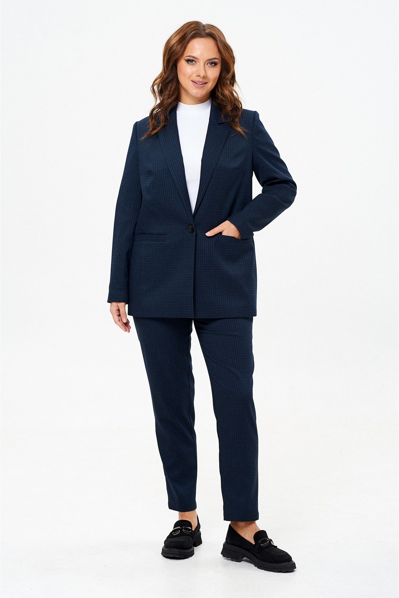Брючные костюмы Liona Style 880 синий
