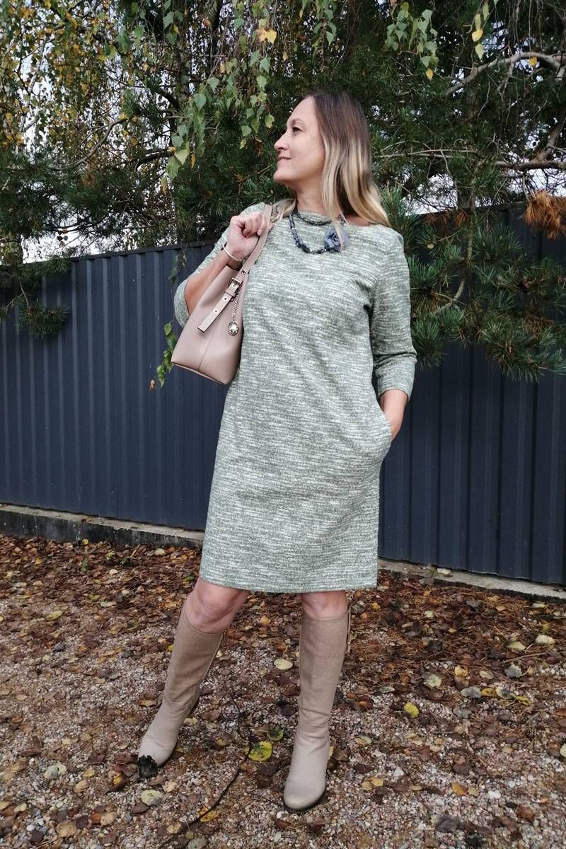 Трикотажное платье FS