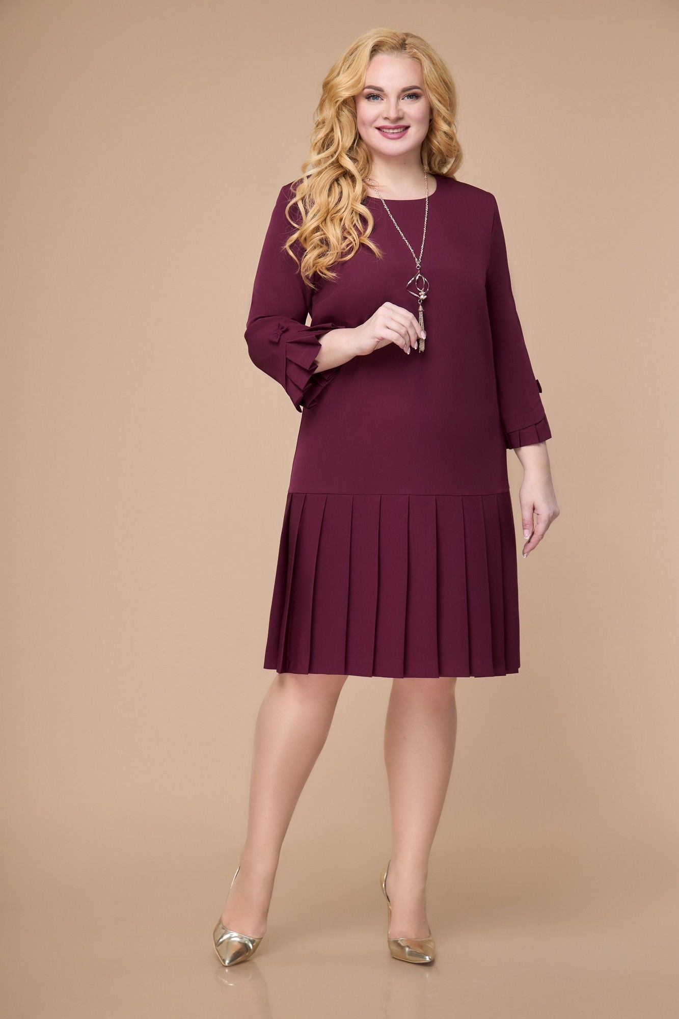 Платья Svetlana-Style 1429 бордовый