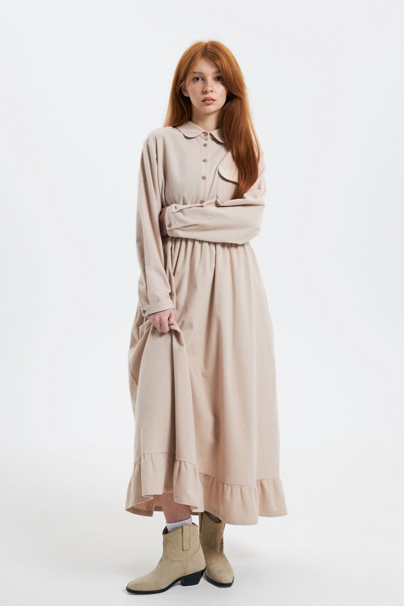 Платья Individual design 24241 бежевый