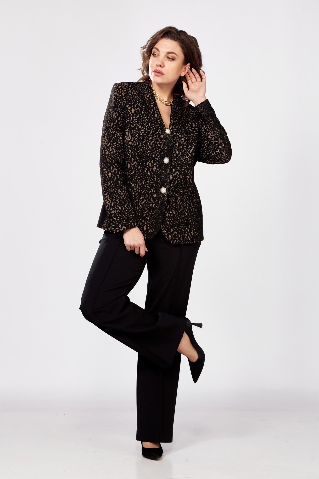 Брюки AVA fashion М-098 черный